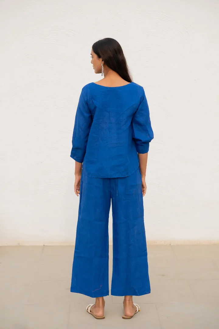 Sapphire Linen Co-Ord