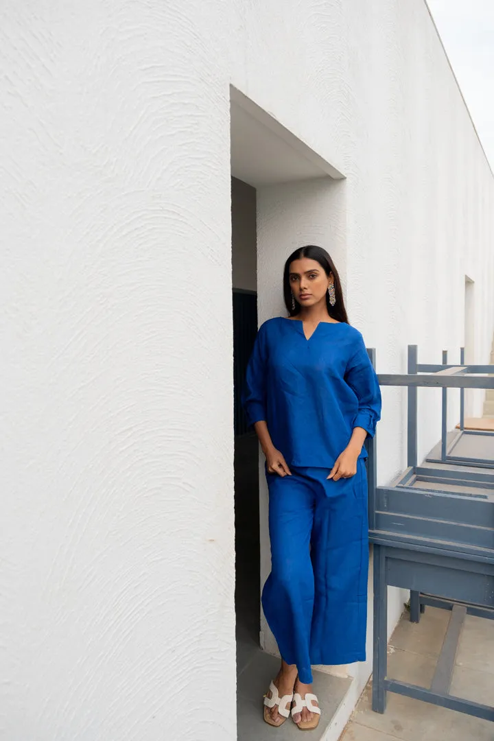 Sapphire Linen Co-Ord