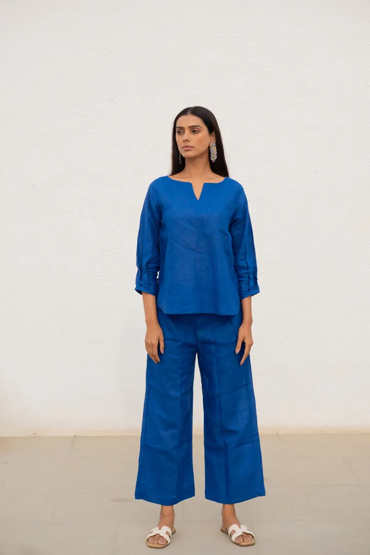 Sapphire Linen Co-Ord