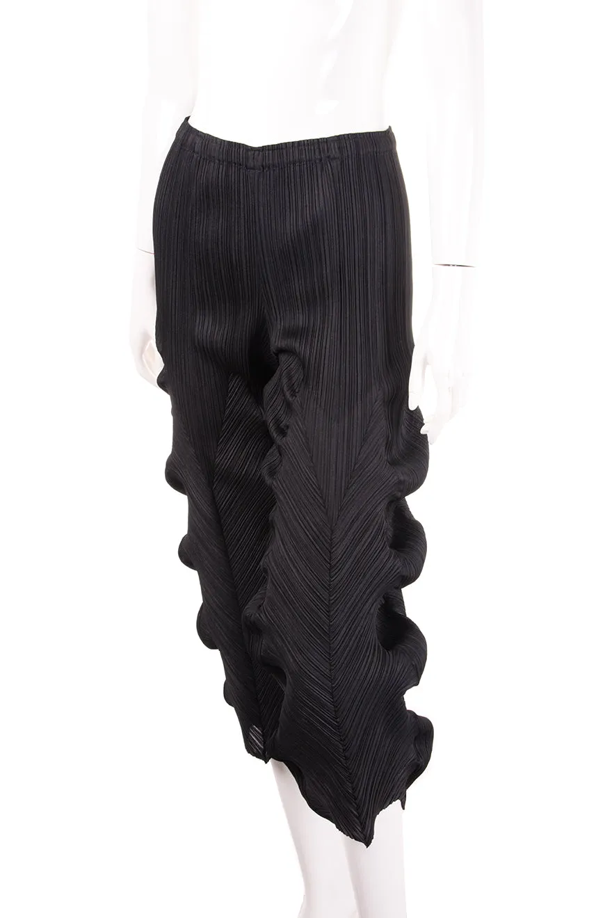 Sculptural Pleated Pants
