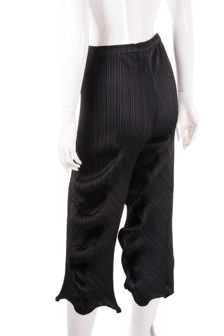 Sculptural Pleated Pants