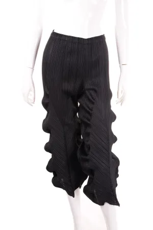Sculptural Pleated Pants