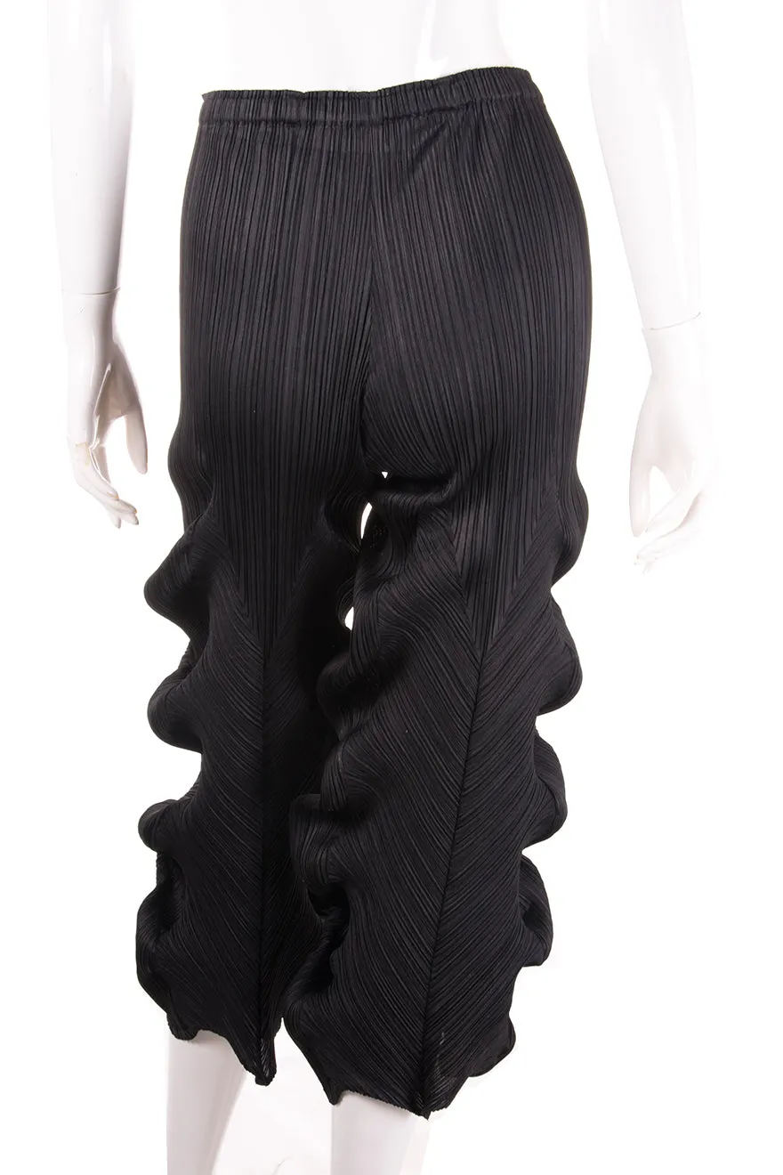 Sculptural Pleated Pants