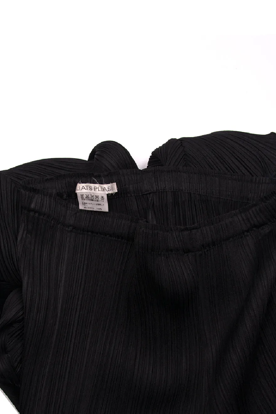 Sculptural Pleated Pants
