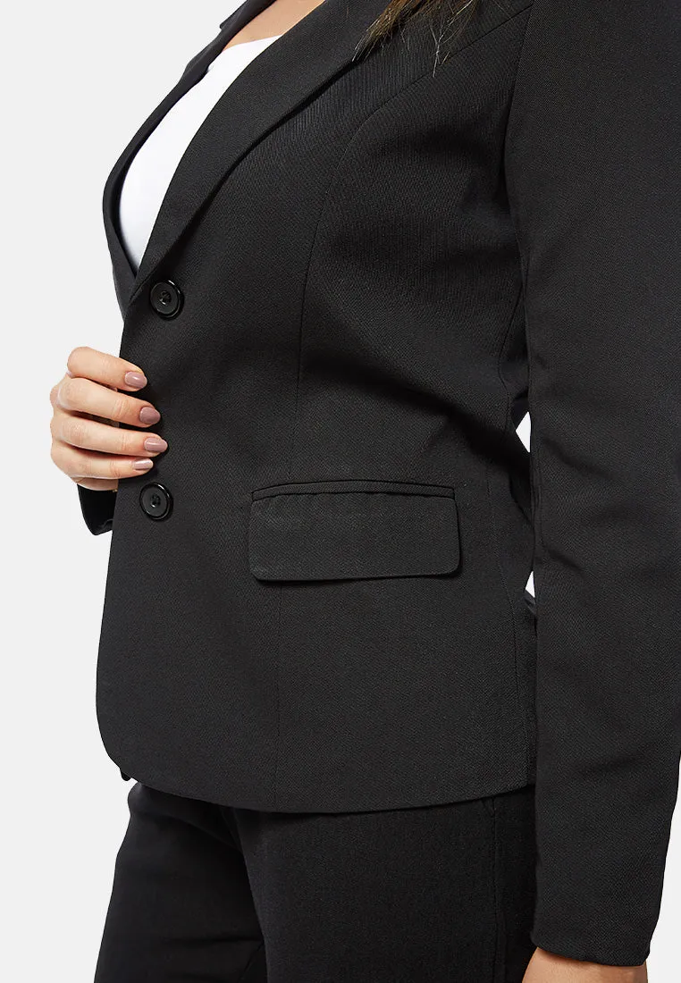 semi casual work blazer
