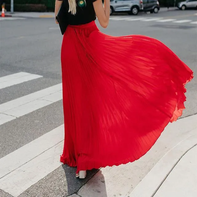 Senza Pleated Skirts