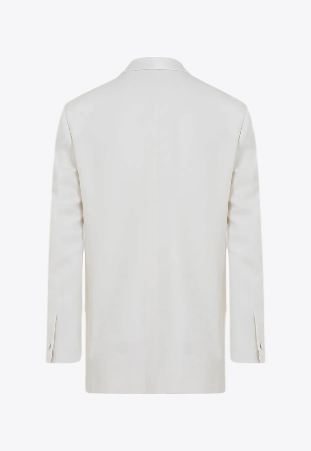 Shawl Lapel Wool Tuxedo Blazer