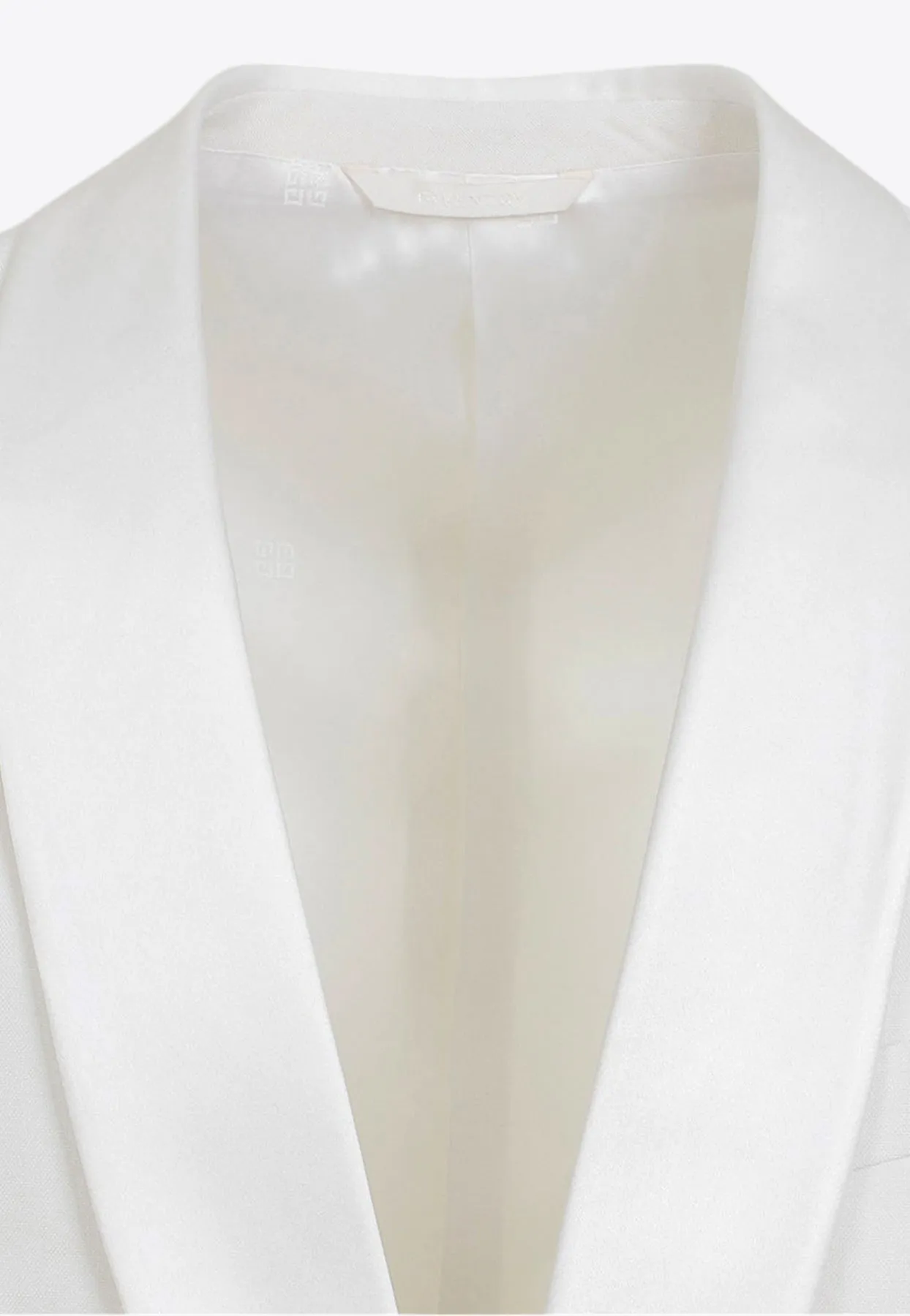 Shawl Lapel Wool Tuxedo Blazer