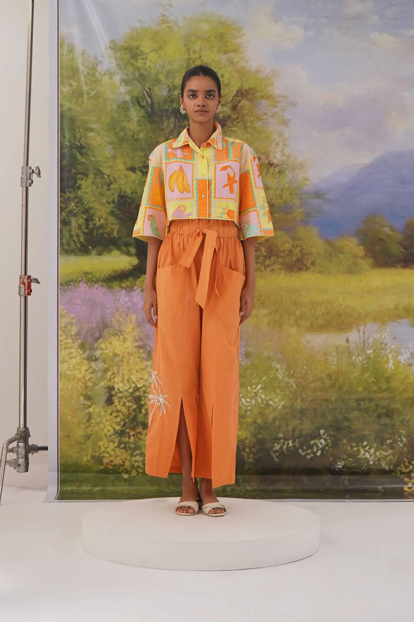 Shibham Poplin Pants
