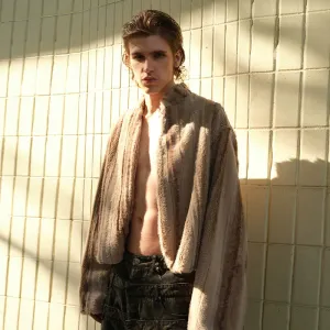 Short Faux Fur Jacket