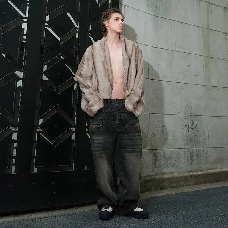 Short Faux Fur Jacket