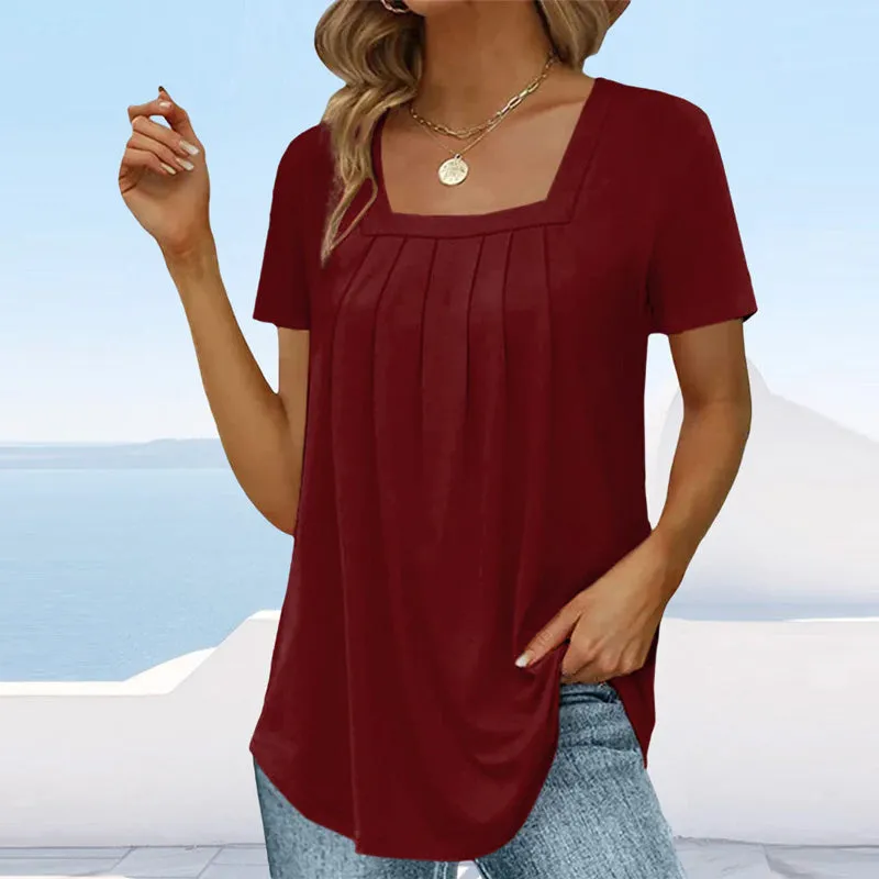 Sienna | Stylish Pleated Blouse