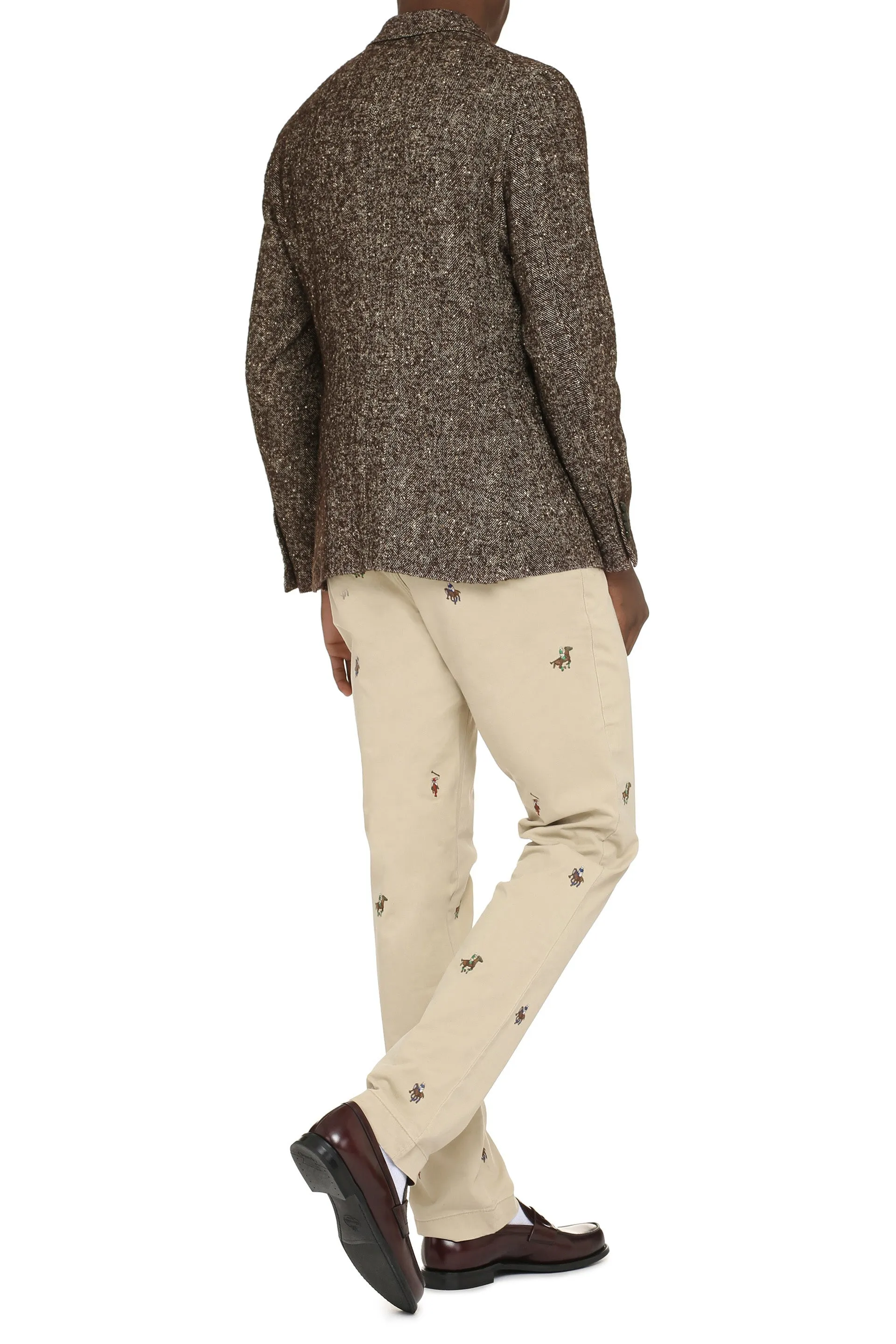 Single-breasted two-button blazer