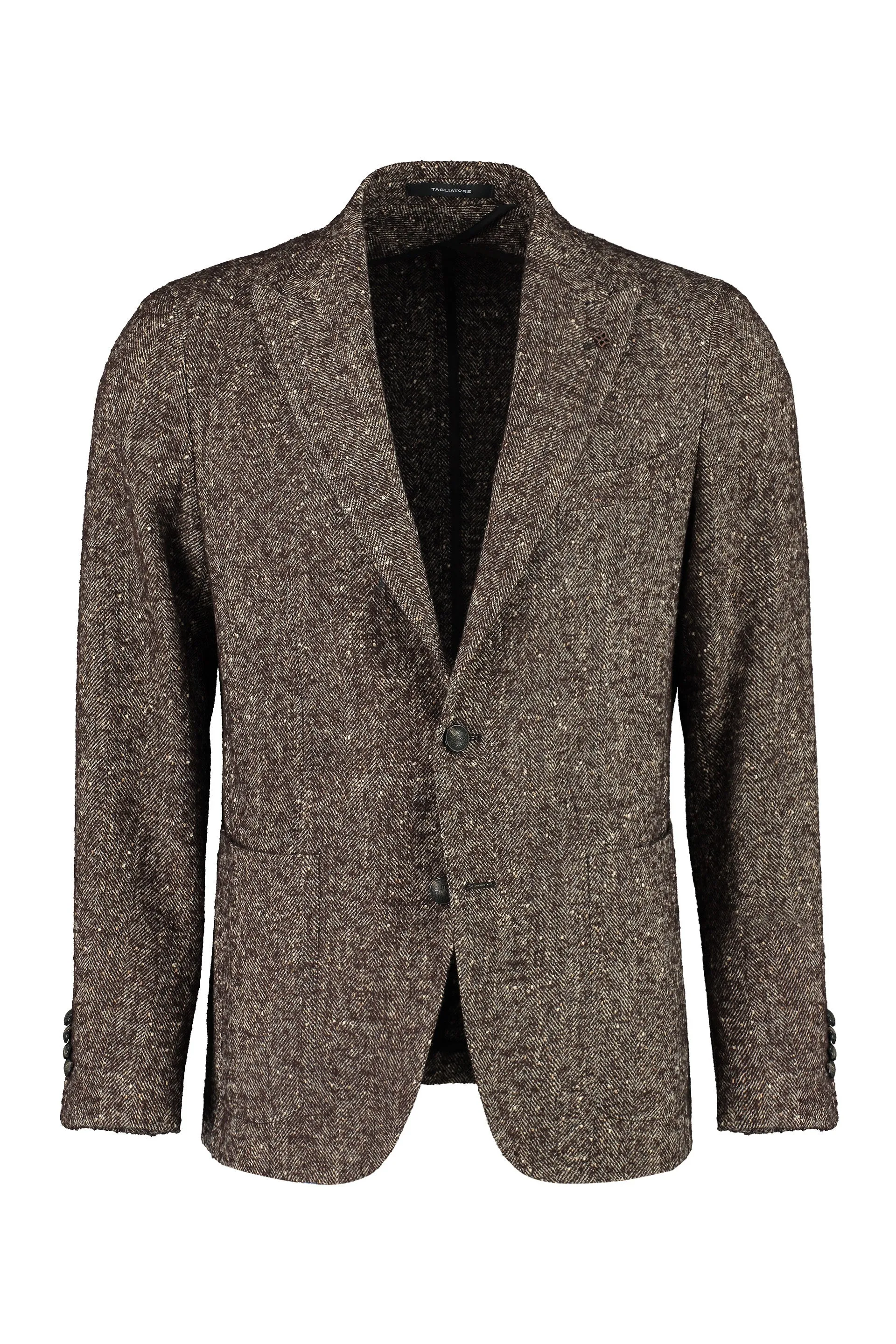 Single-breasted two-button blazer