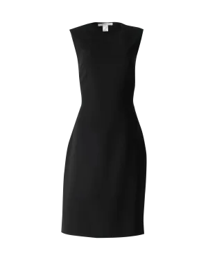 Sleeveless Back Tie Dress