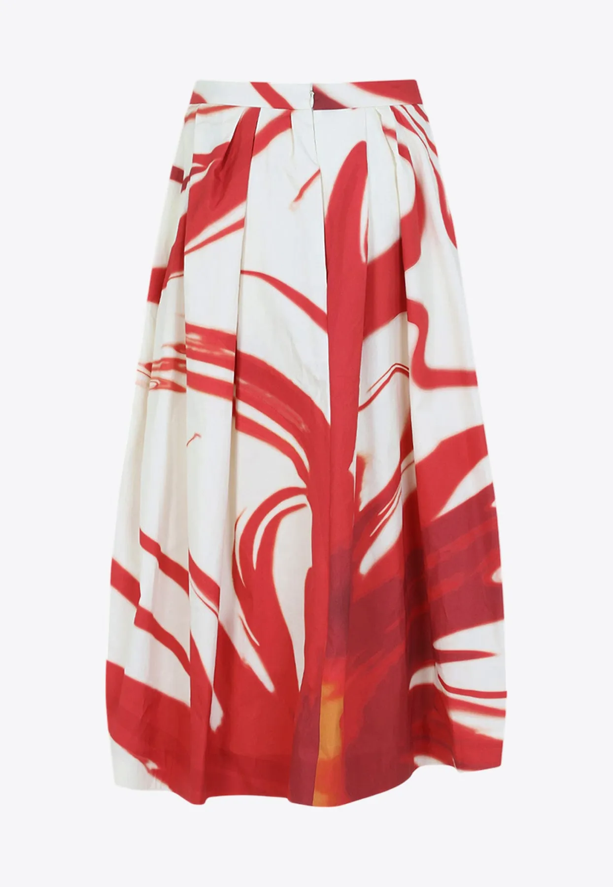 Soni Printed Midi Skirt