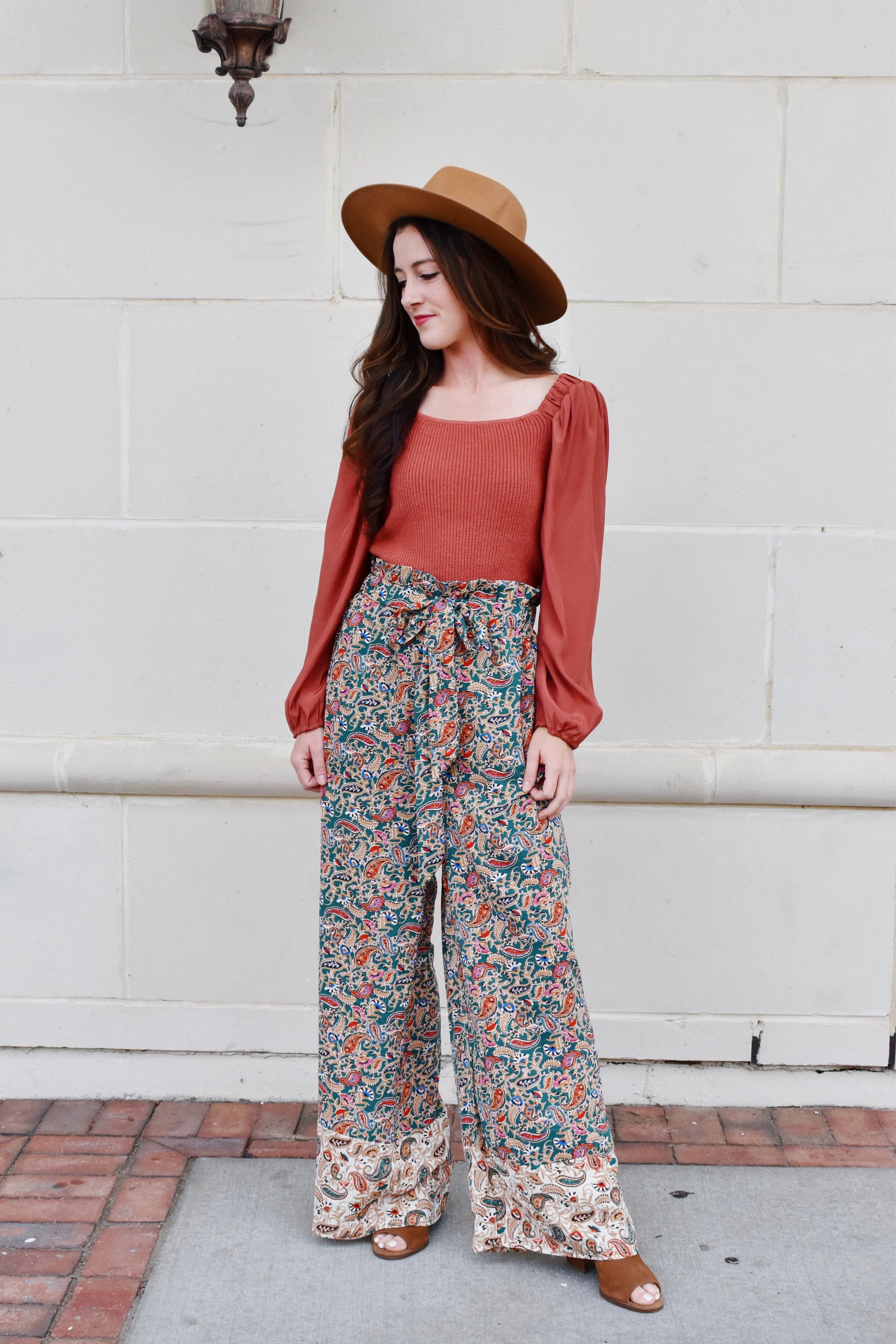 Soul Sister Paisley Paperbag Pants