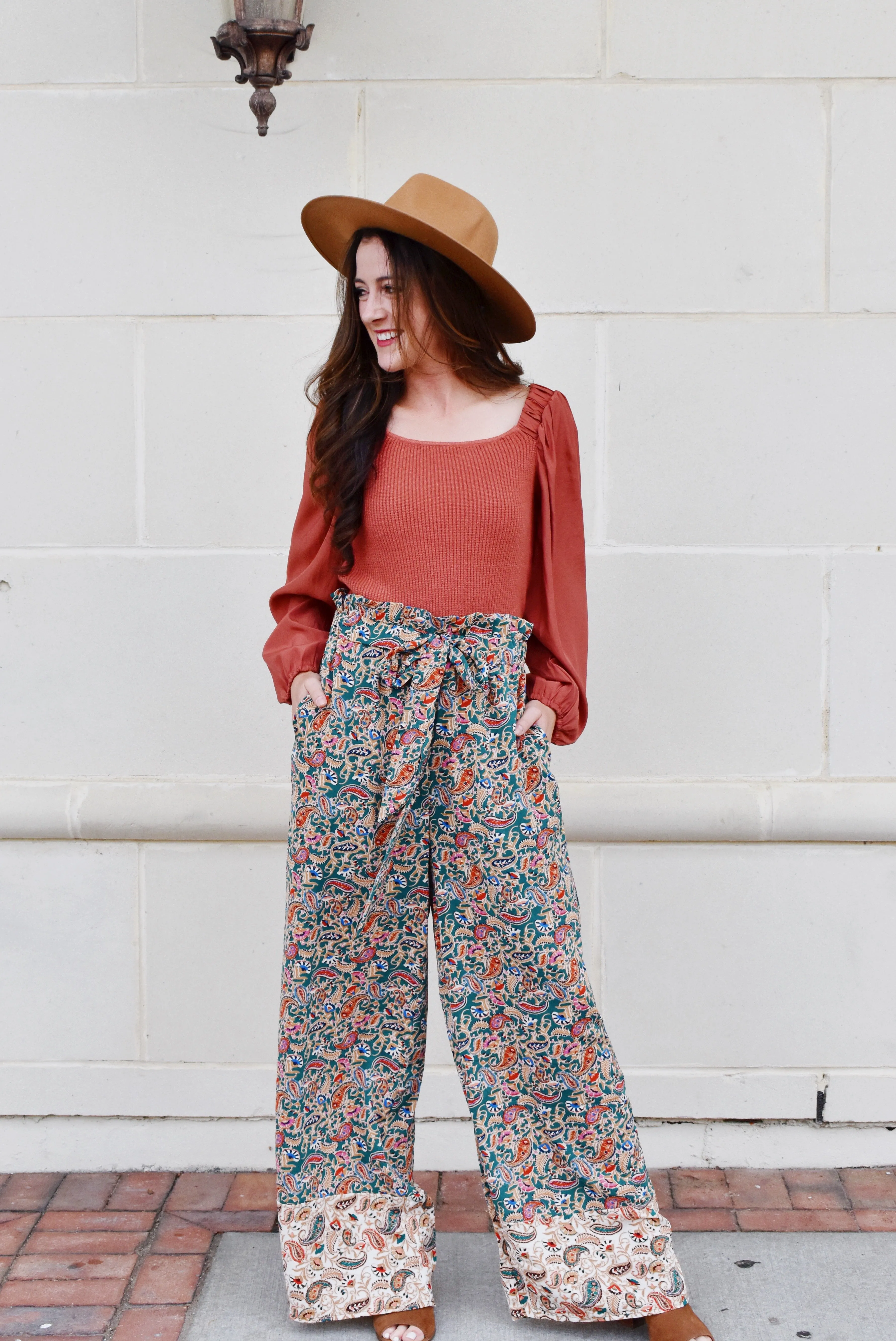 Soul Sister Paisley Paperbag Pants
