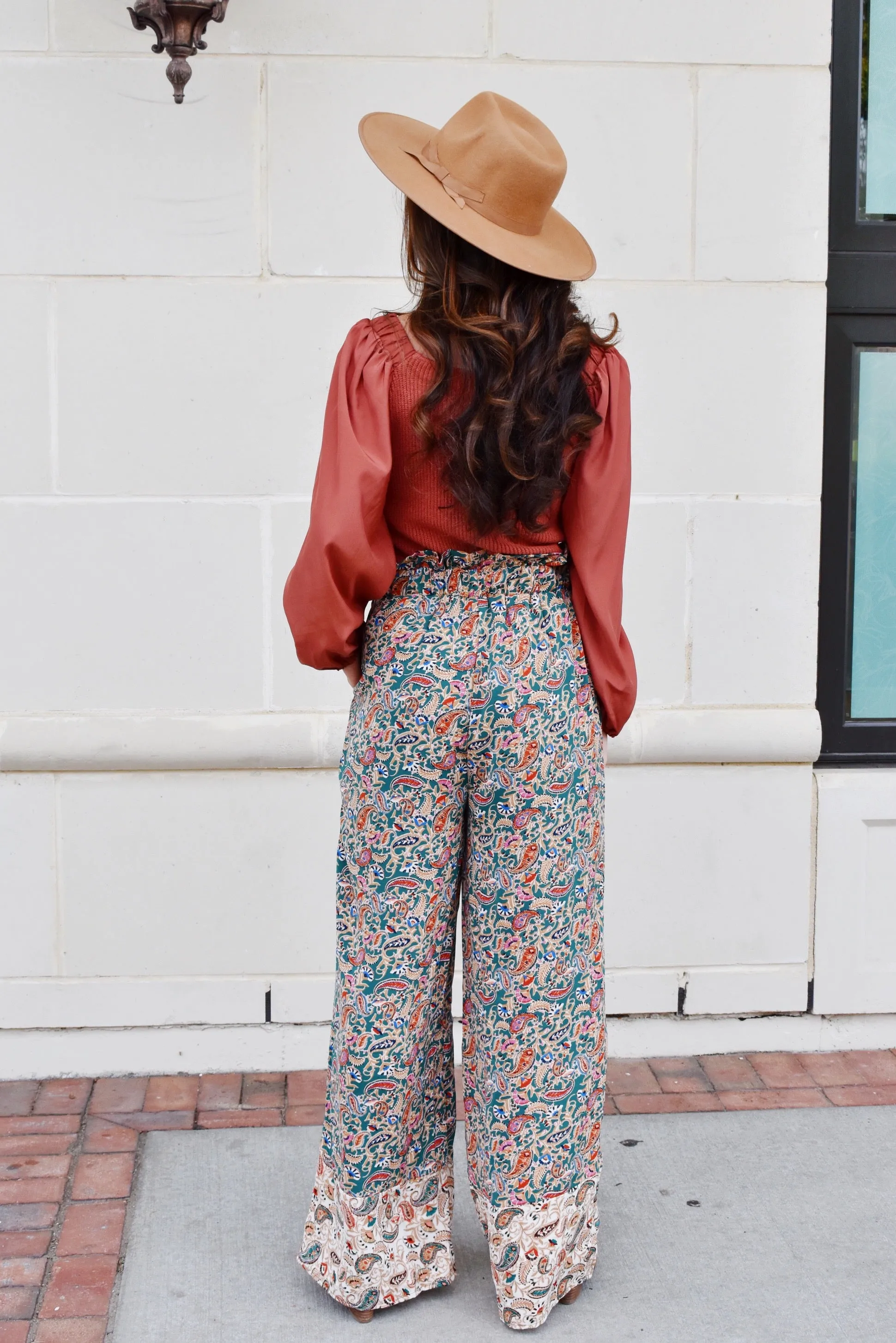 Soul Sister Paisley Paperbag Pants