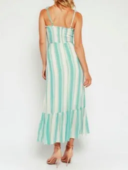 Stripe Maxi Dress
