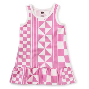 Tank Baby Dress, Mosaic Cobblestone in Perennia