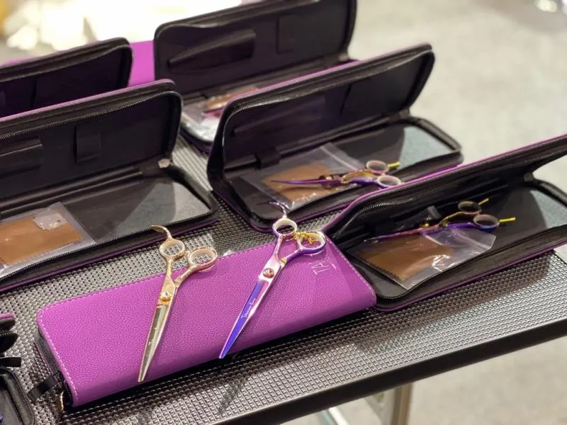 Tauro Pro Line Janita Plungė Stainless Steel Cutting Scissors Straight Ergonomic Extremally Sharp For The Left-Handed