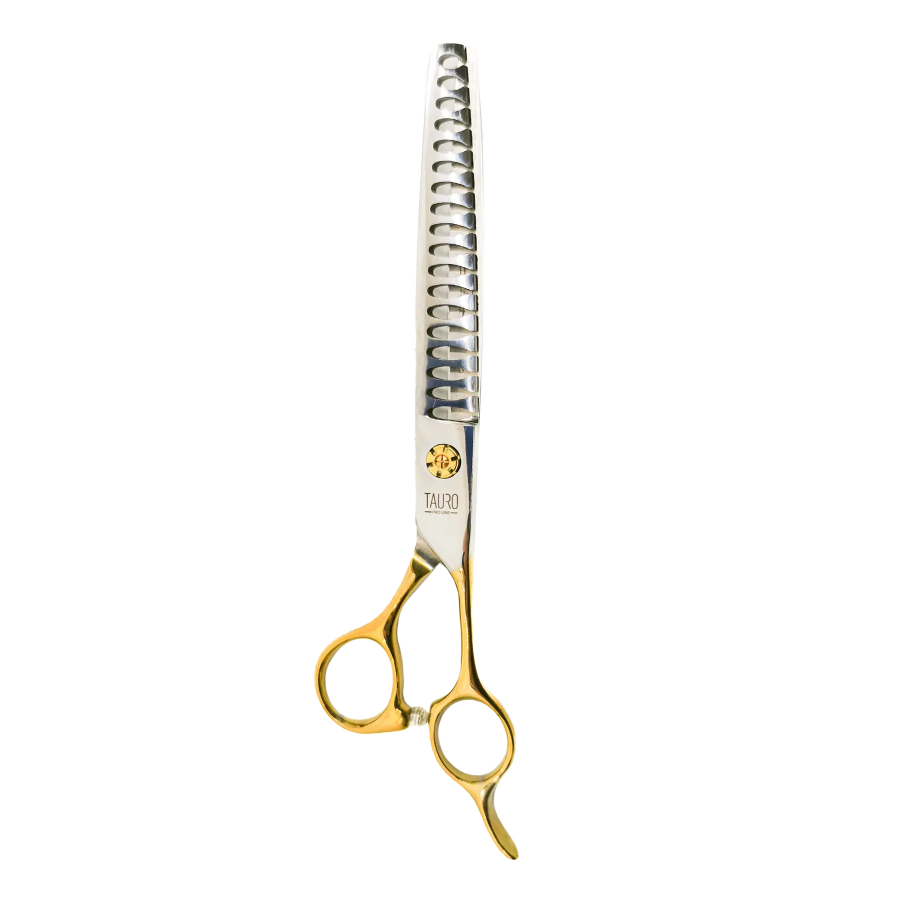 Tauro Pro Line Pro shear Chunker scissors Janita Plungė line, for the right-handed, 440c stainless steel, golden handles