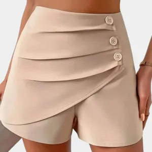 Teodora - Trendy Asymmetrical Women's Shorts