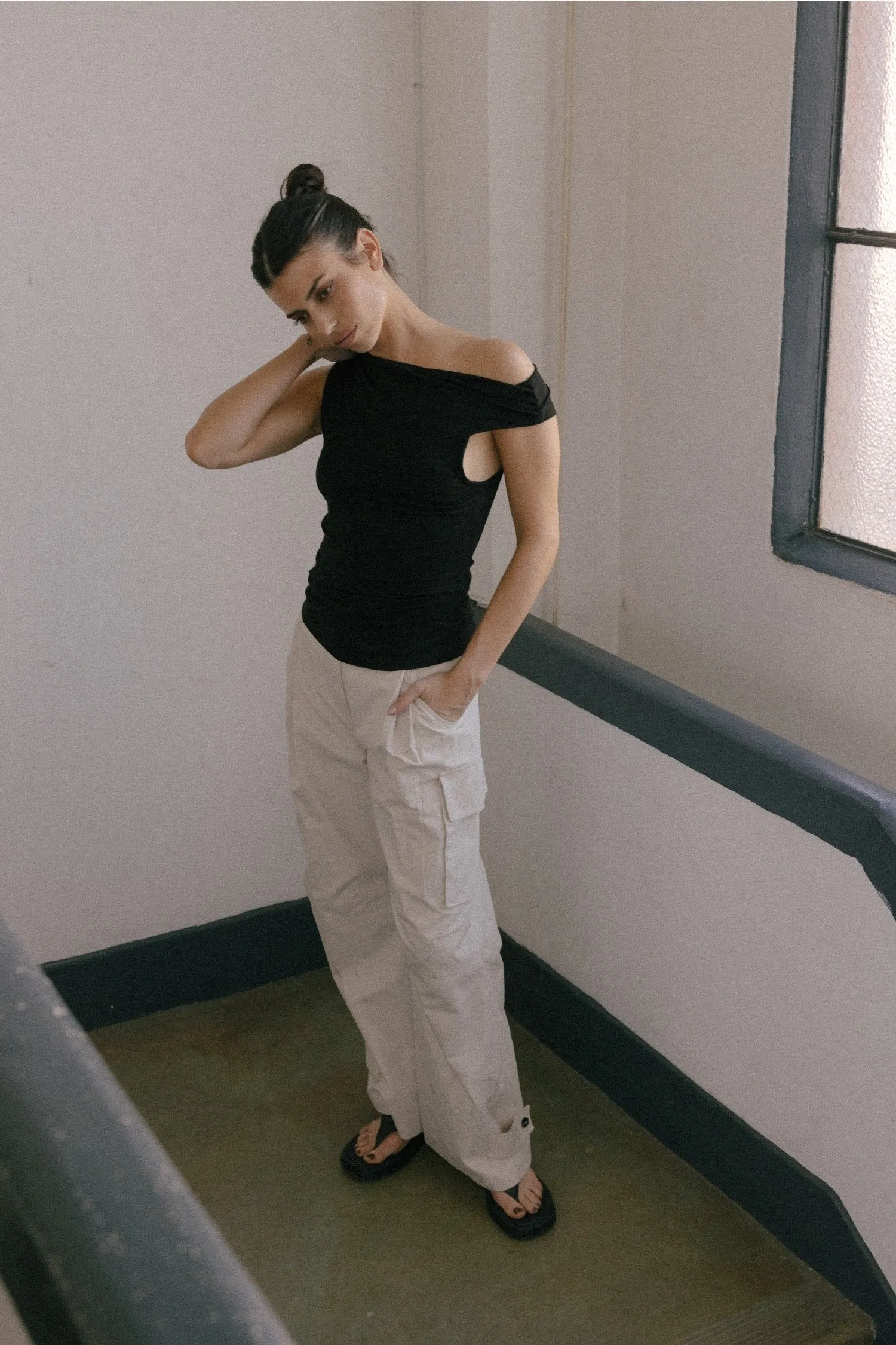 The Emilia Top in Black