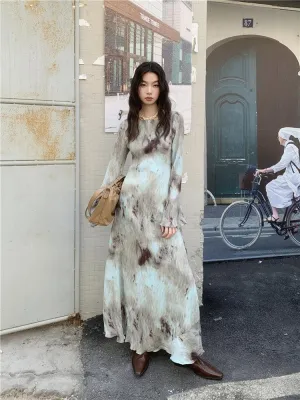 Tie Dye Maxi Dress