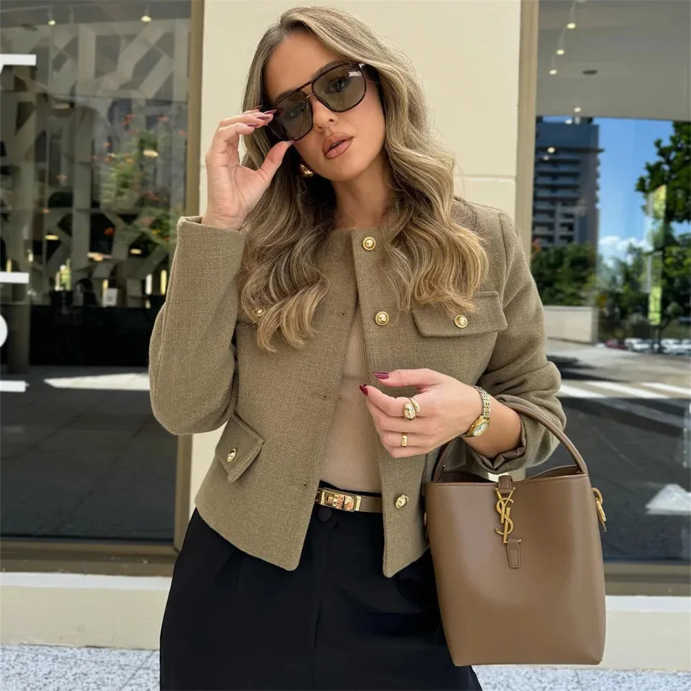 TIFFANY | ELEGANT SHORT BLAZER