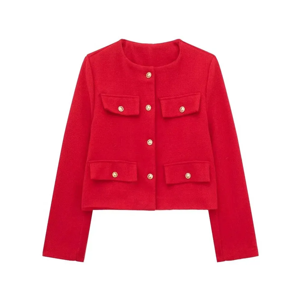 TIFFANY | ELEGANT SHORT BLAZER