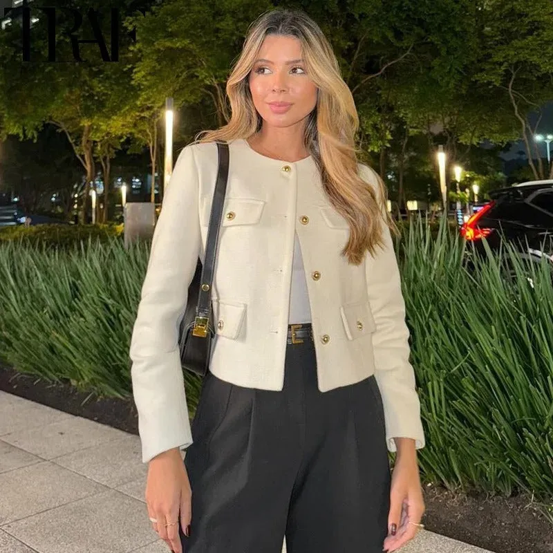 TIFFANY | ELEGANT SHORT BLAZER