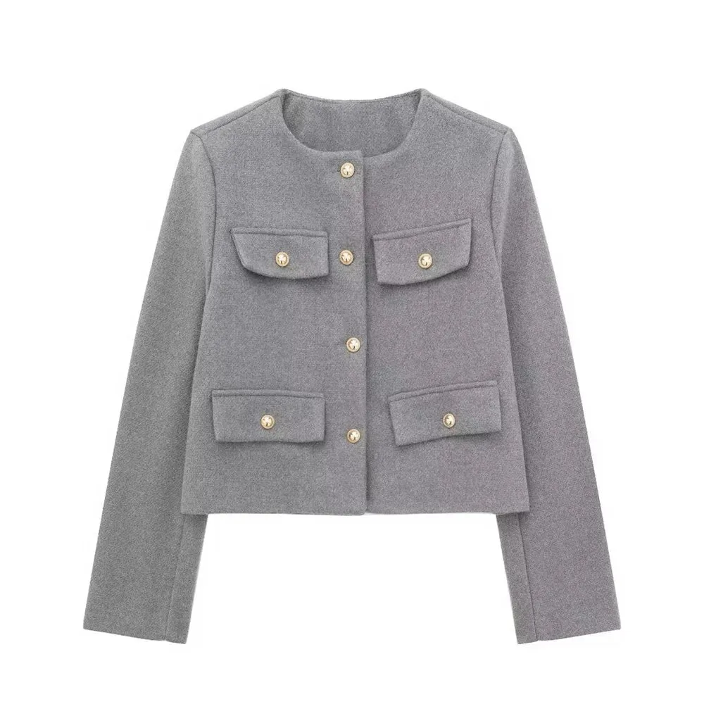 TIFFANY | ELEGANT SHORT BLAZER