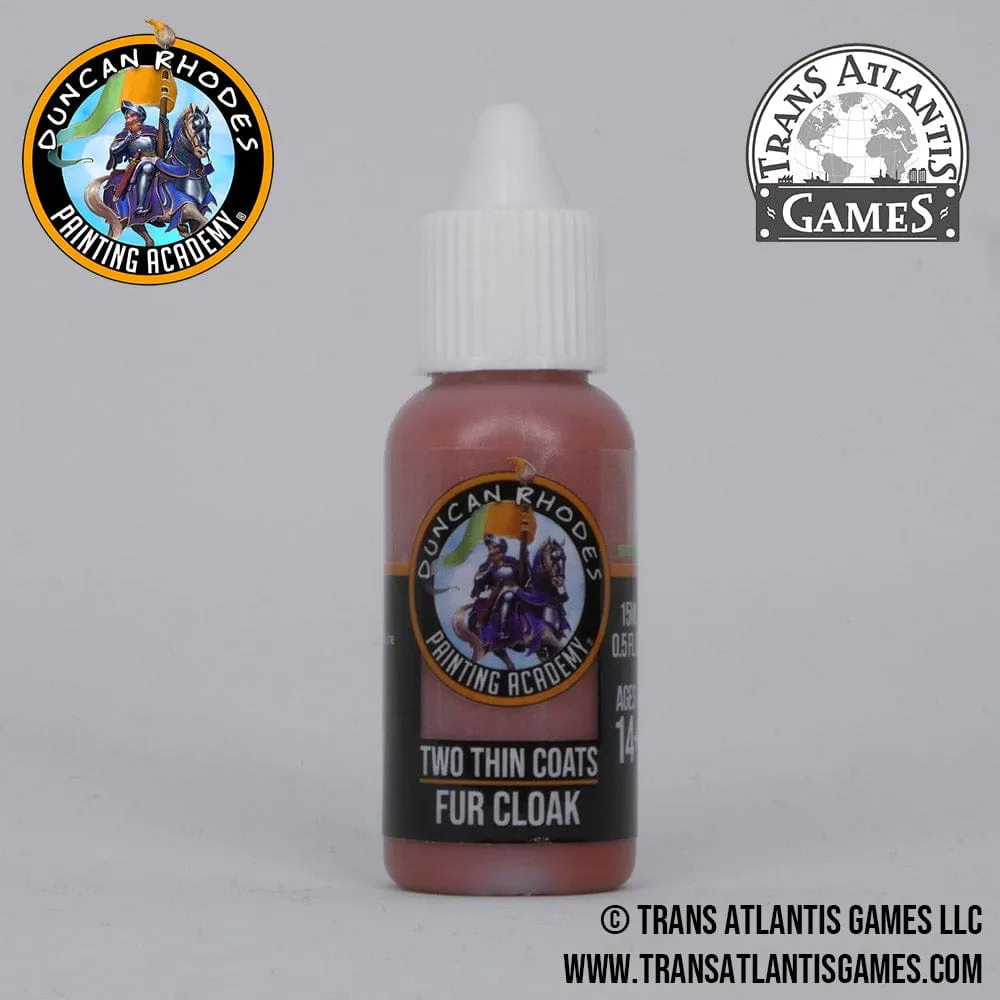 Two Thin Coats by Duncan Rhodes - Fur Cloak
