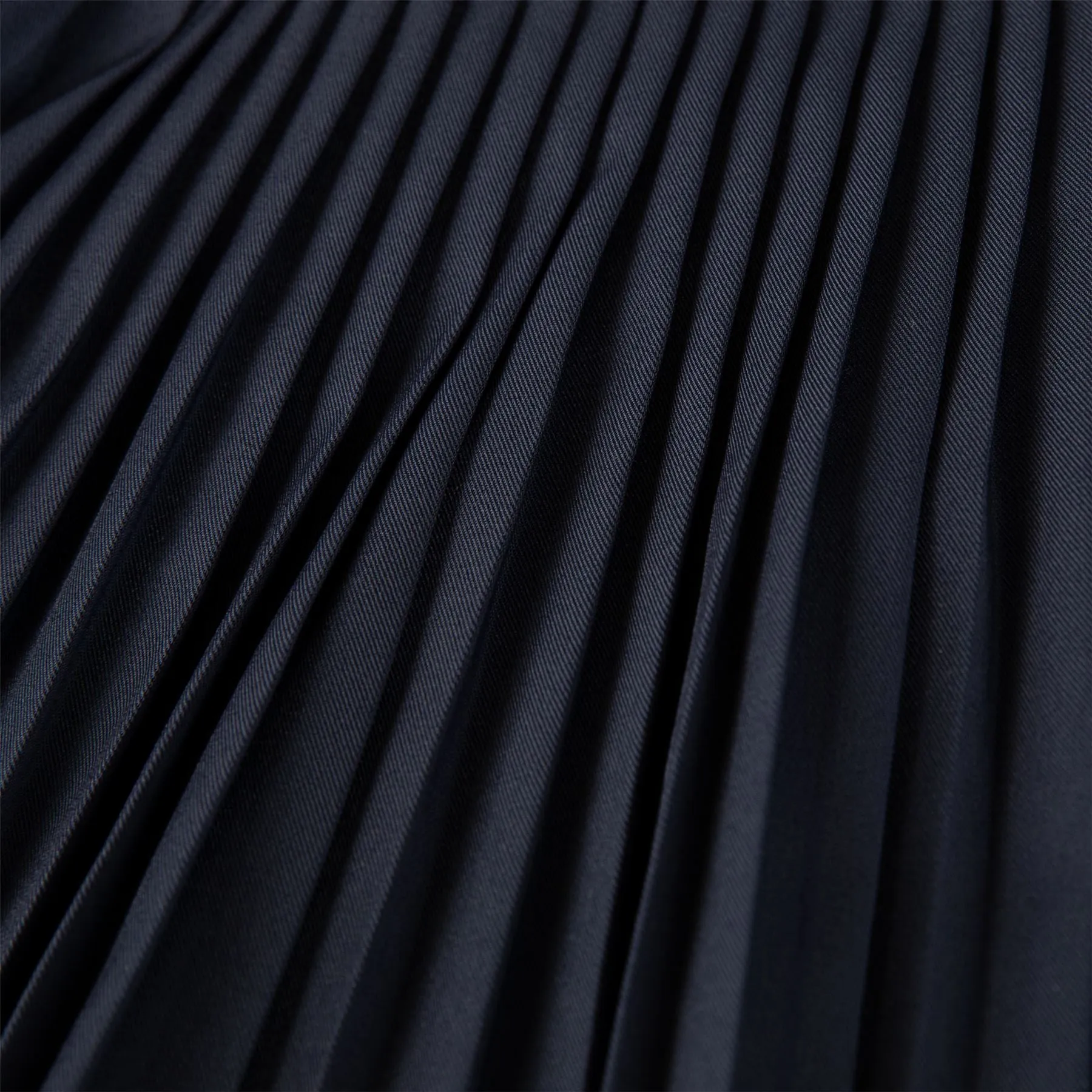 Valentina Pleated Skirt Navy