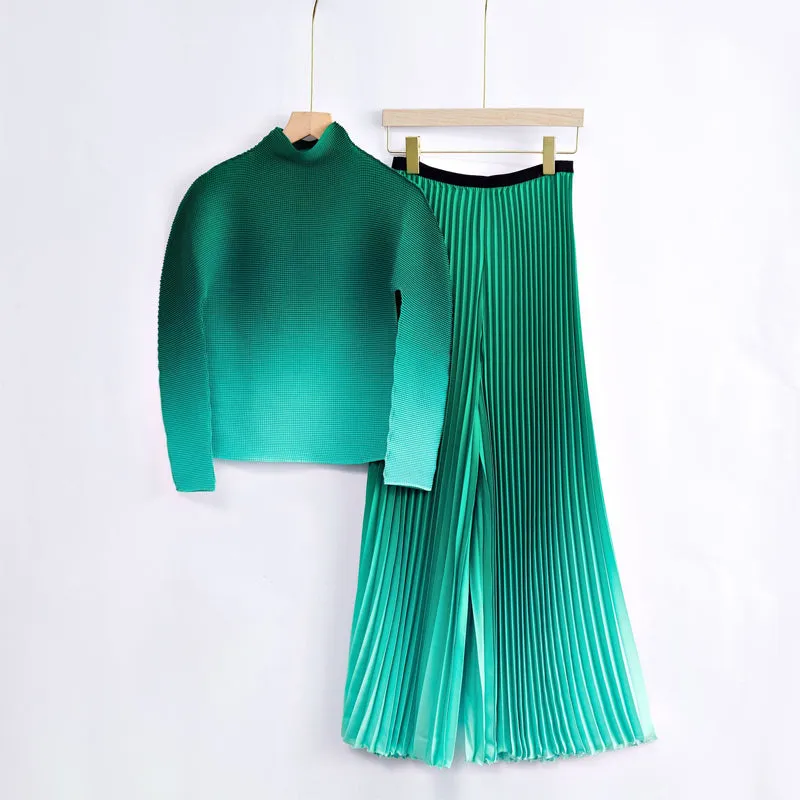 Valentina Rossi Pleated 2 Piece Set