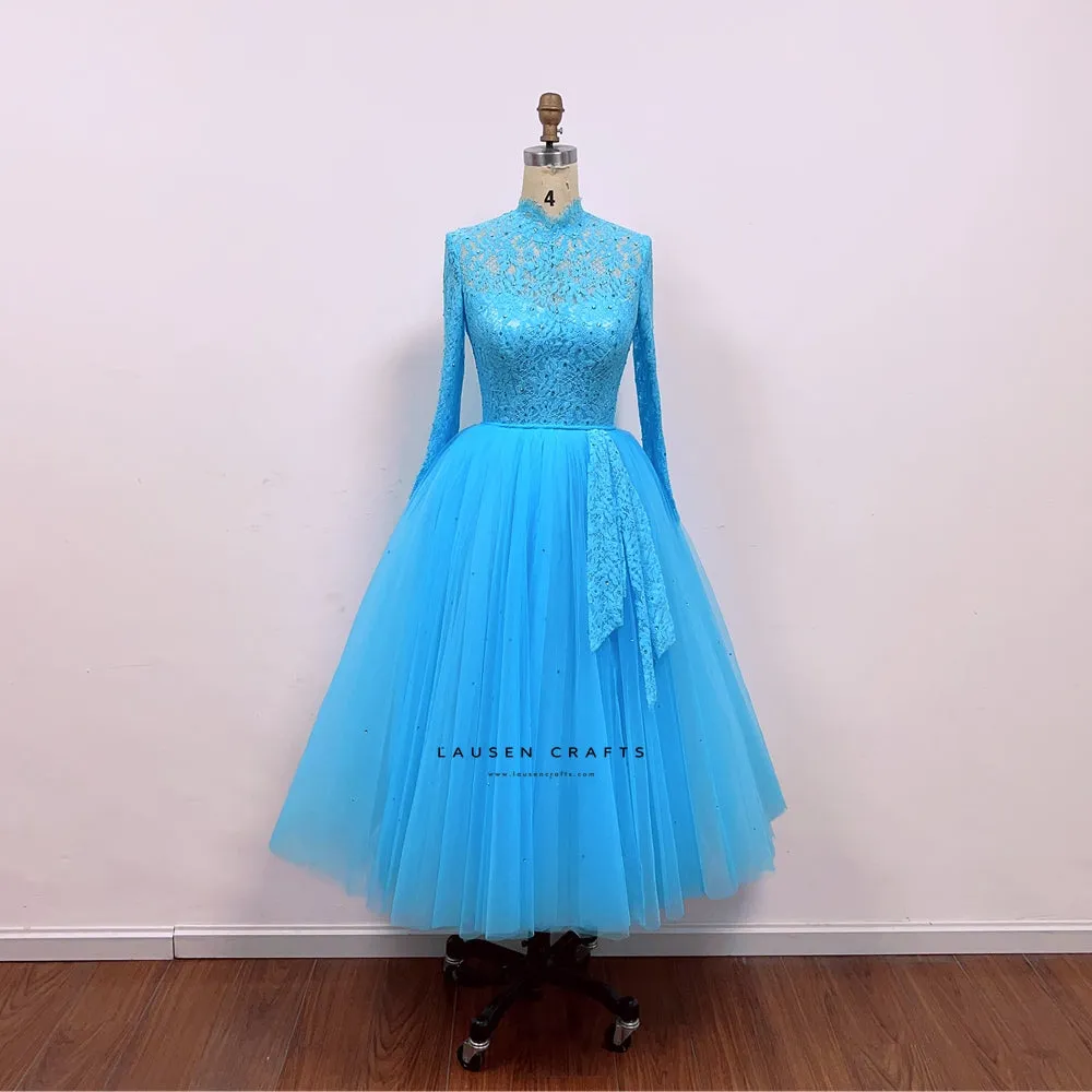 White Christmas Sisters Judy and Betty Haynes Blue Dress