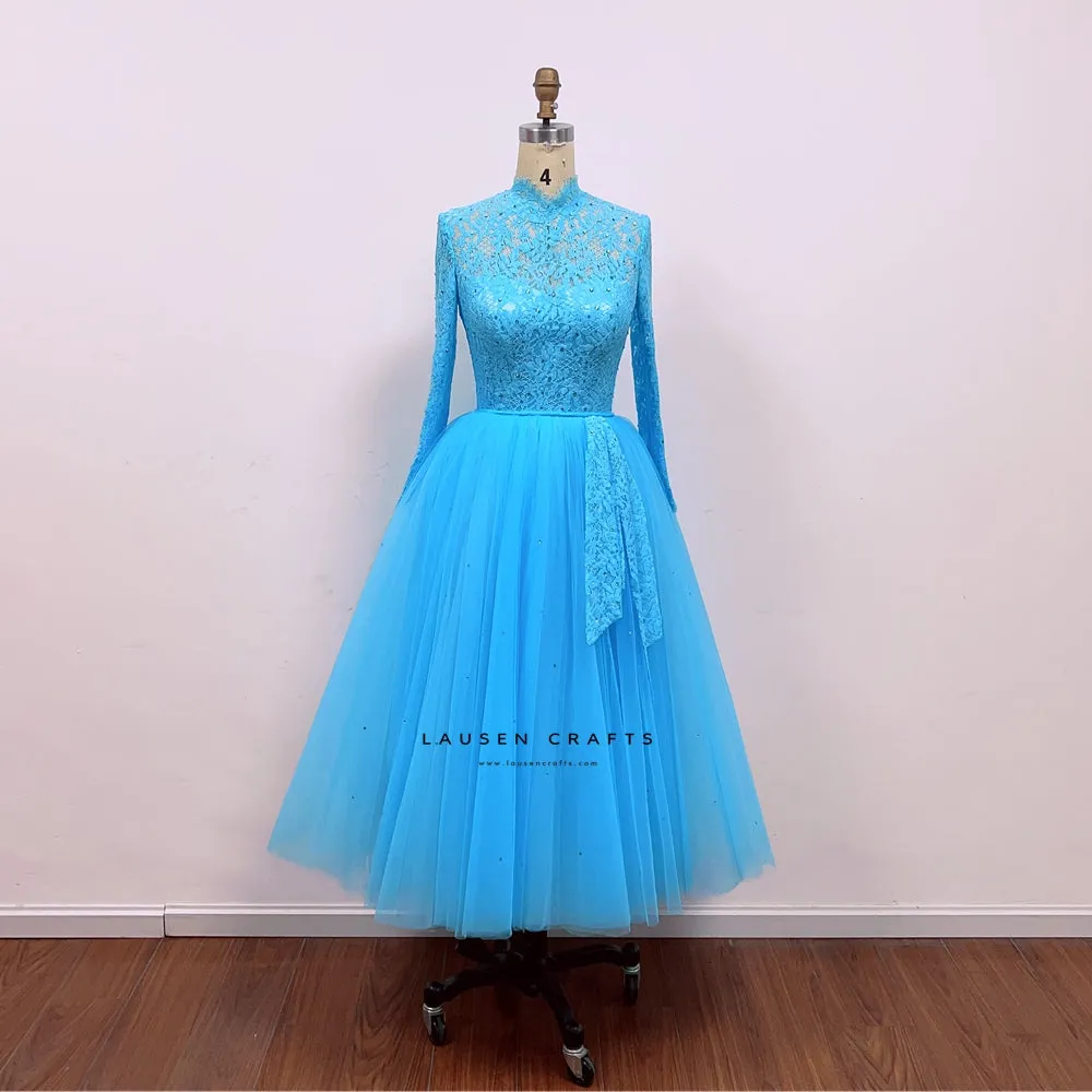White Christmas Sisters Judy and Betty Haynes Blue Dress