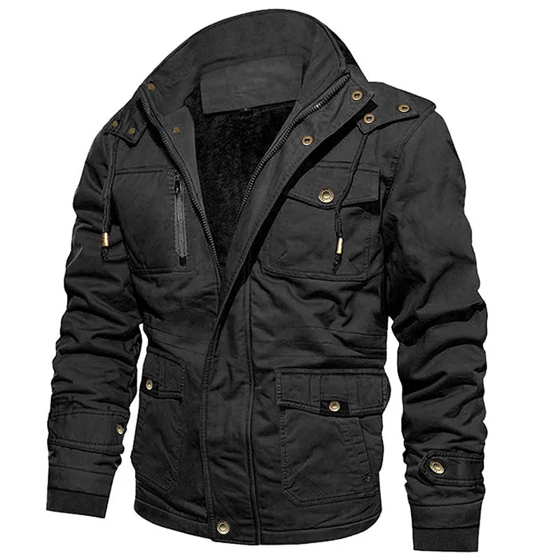 Winter Fashion with a Cotton Hooded Jacket- best winter jacket men
