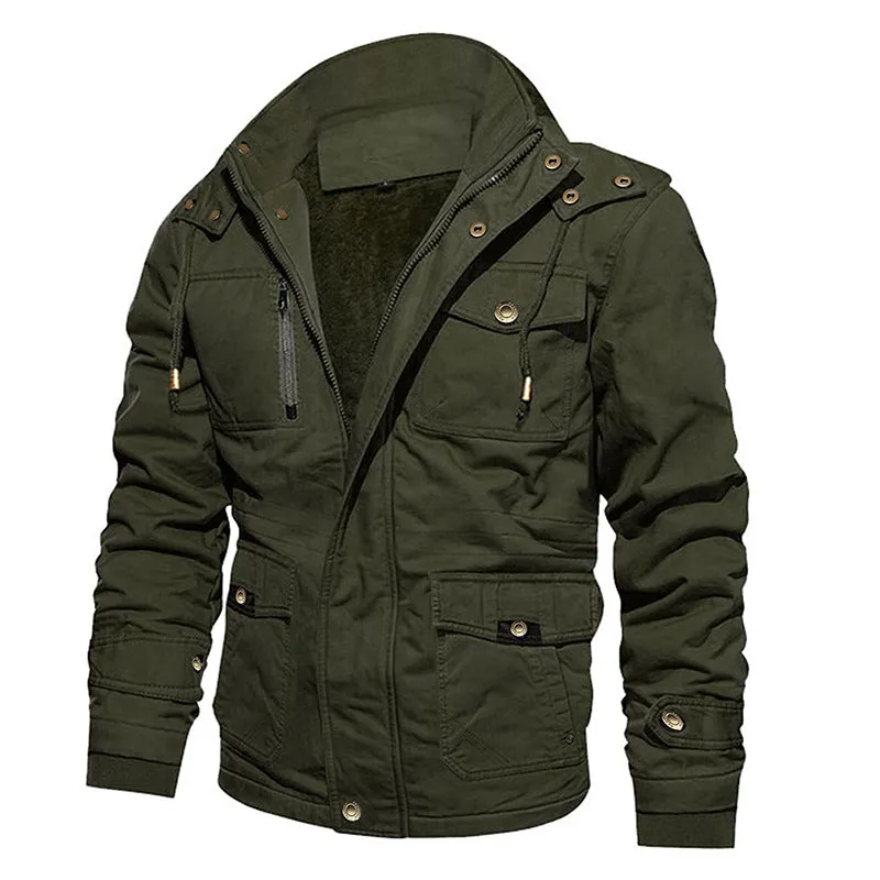 Winter Fashion with a Cotton Hooded Jacket- best winter jacket men