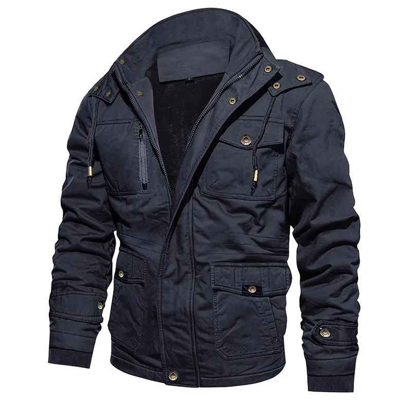Winter Fashion with a Cotton Hooded Jacket- best winter jacket men
