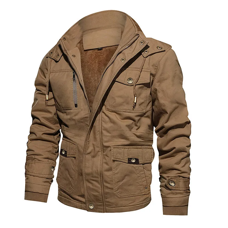 Winter Fashion with a Cotton Hooded Jacket- best winter jacket men