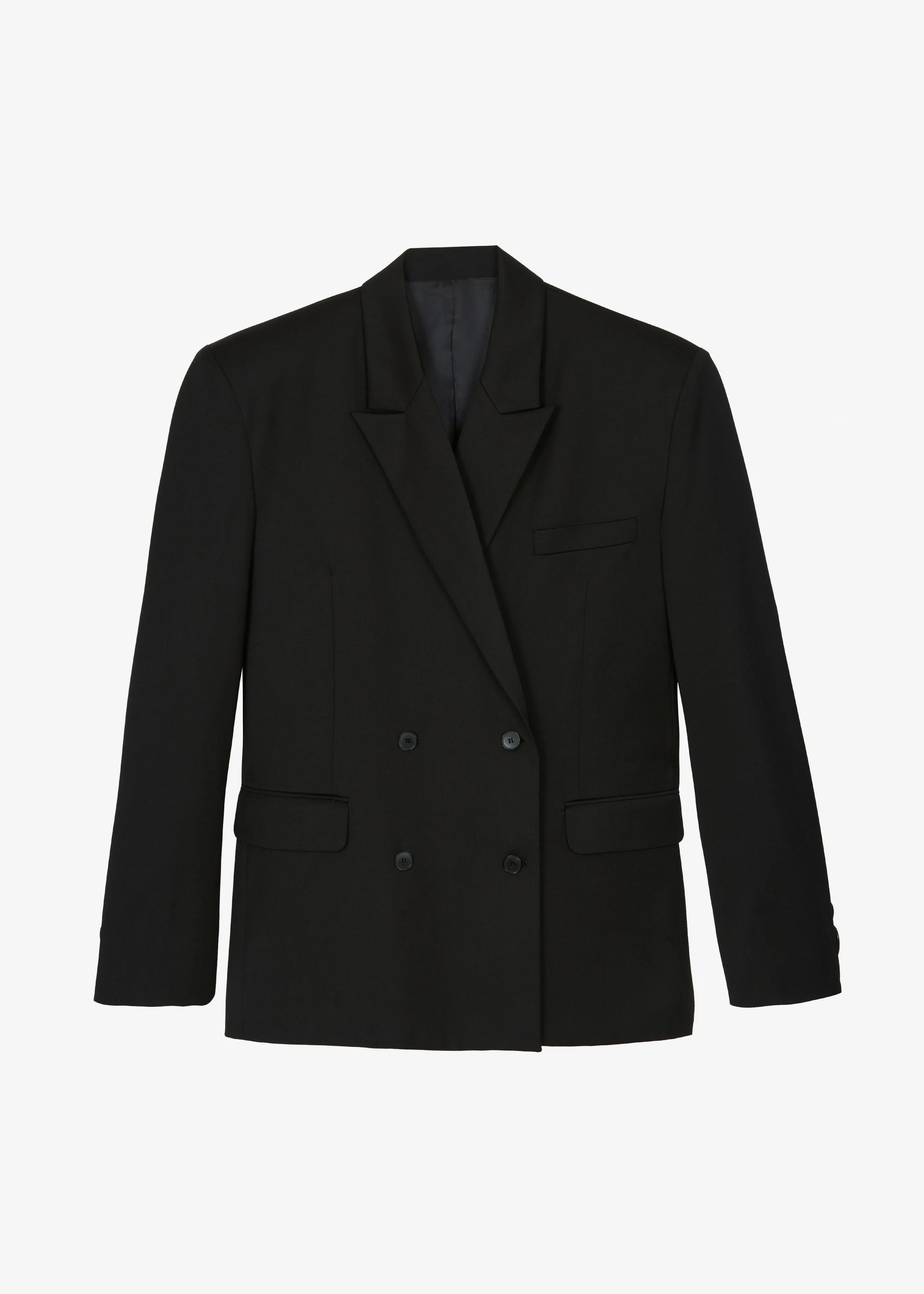 Wiveton Double Breasted Blazer - Black