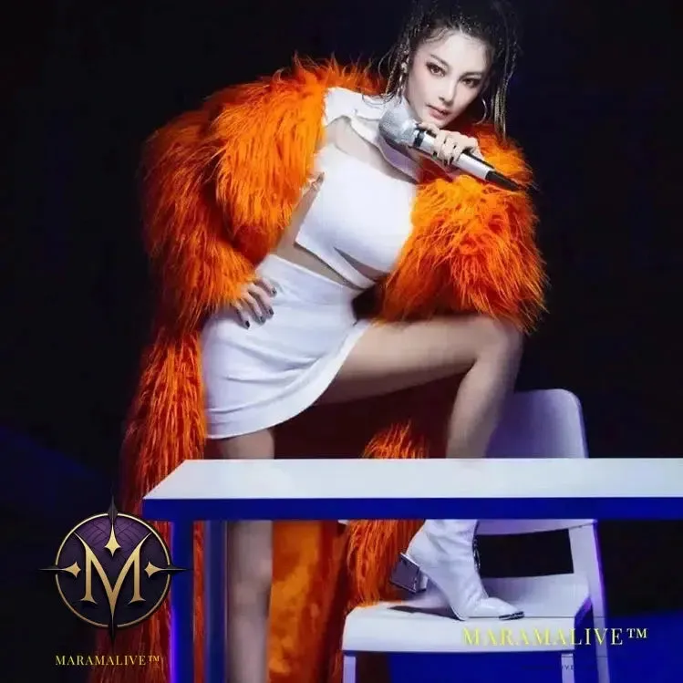 Women Imitation Sheep Faux Fur Long Coat Cardigan Thermal Loose Slim Fit Plush Coats Female Jacket Autumn Winter Furry Outerwear