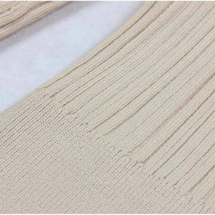 Women's Crop Cardigan V-Neck Knitted Top