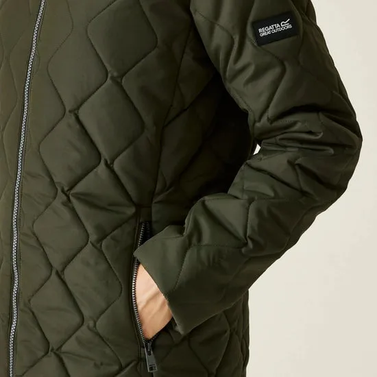 Women's Fritha III Insulated Parka Jacket Dark Khaki