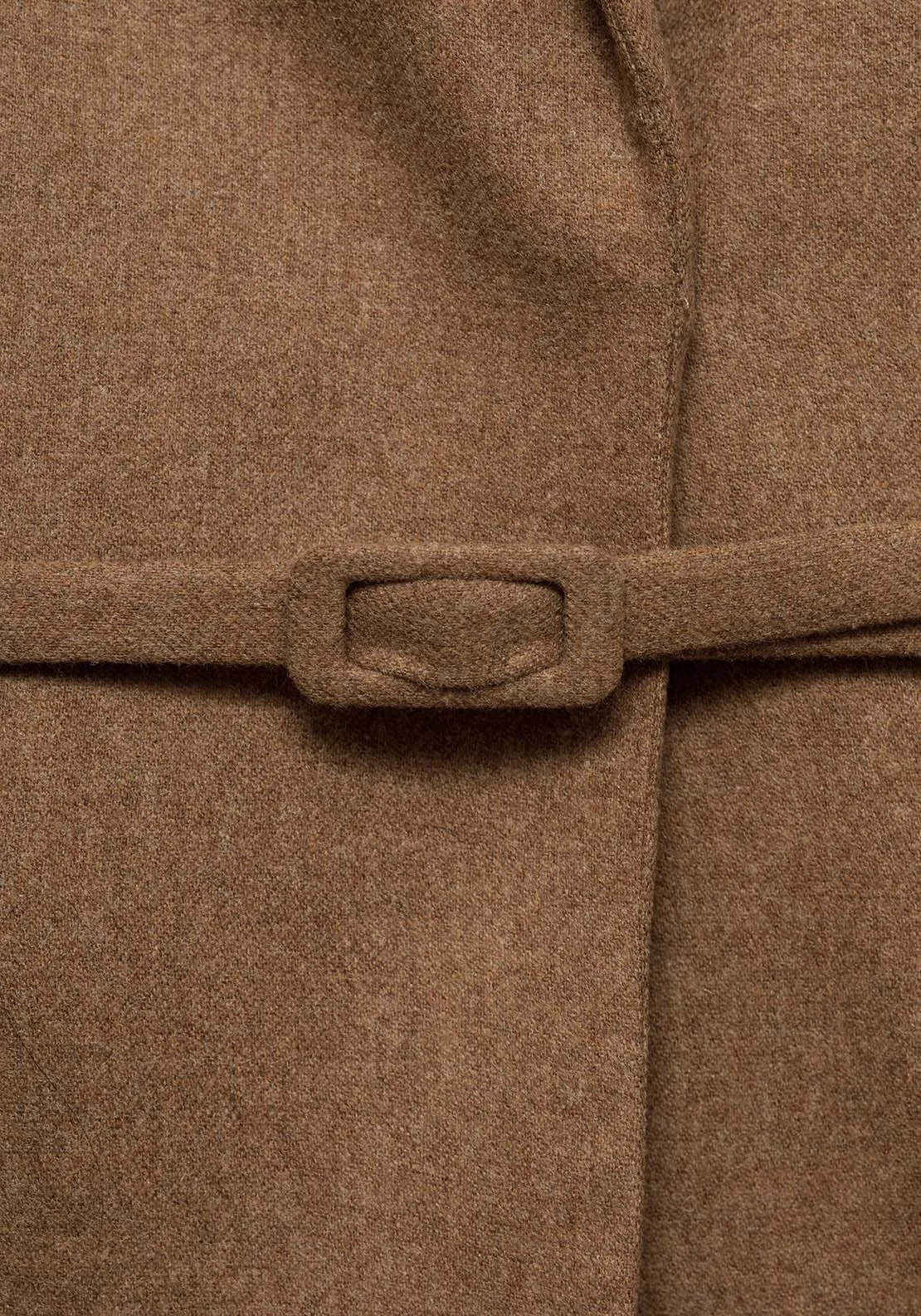 Wool-blend suit jacket - Medium Brown