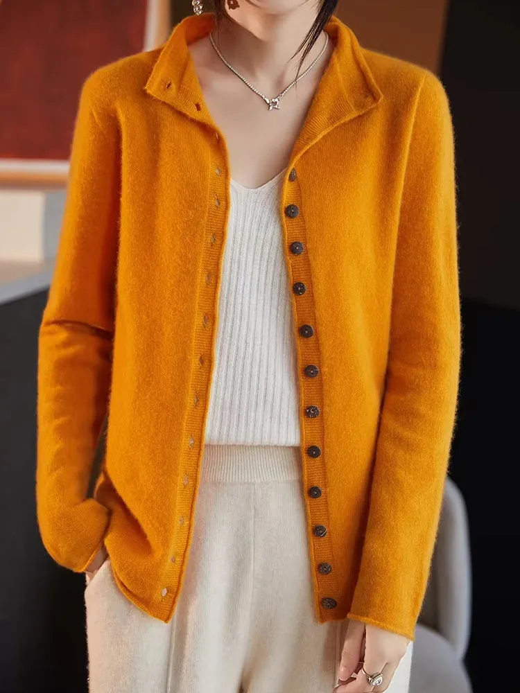 Wool Jacket Knitted Top Sweater