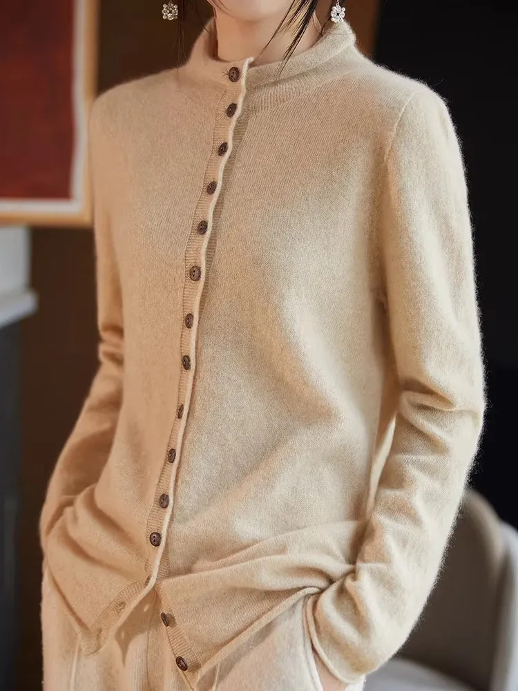 Wool Jacket Knitted Top Sweater